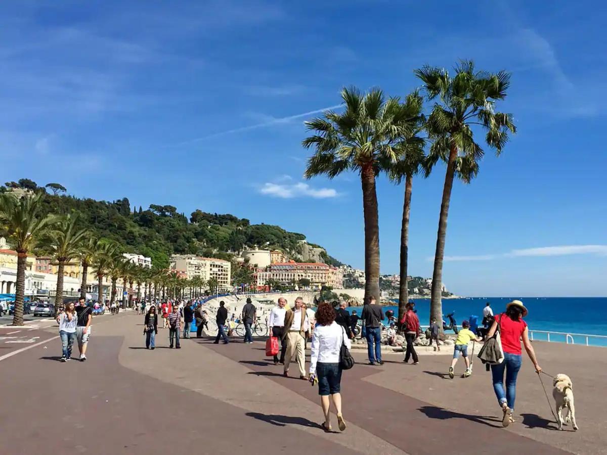 Old Town- 4 Pers, Vieux Nice, Ac, Wifi Kültér fotó